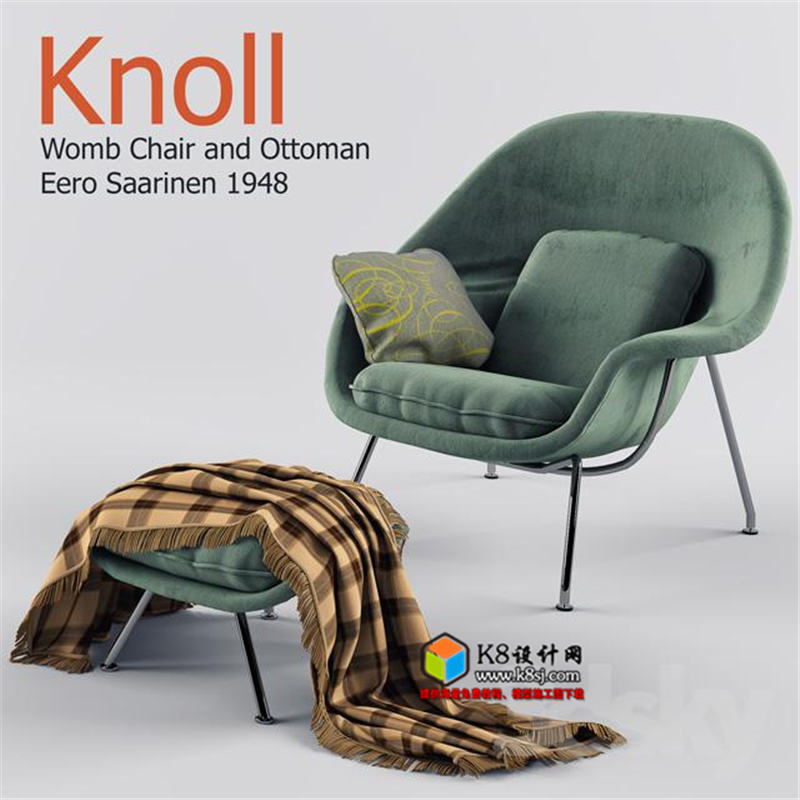 11 Chair Womb Chair and Ottoman.jpg