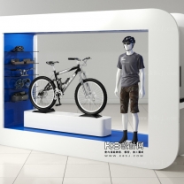 个性男模自行车展架单体模型--编号16570