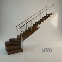 扶梯单体3dmax模型-编号15395