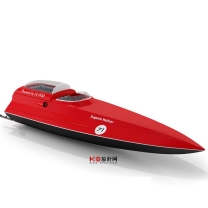 现代风格单人汽艇组合单体3D模型-编号3410