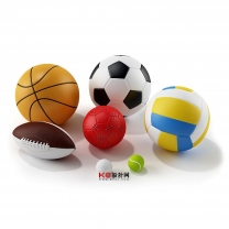 现代风格球类组合单体3D模型-编号3397