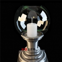 现代风格烛灯组合单体3D模型-编号2814