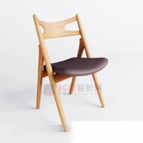 简约实木折叠椅