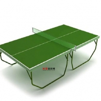 现代风格乒乓球台单体3D模型-编号3720
