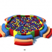 儿童玩具器材组合单体3D模型-编号2928