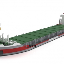 轮船单体3D模型-编号3200