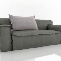 现代风格沙发单体3D模型-编号7302