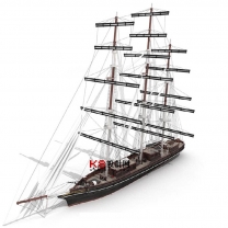 轮船单体3D模型-编号3197