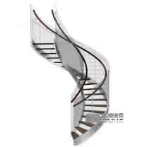 扶梯单体3dmax模型-编号15400