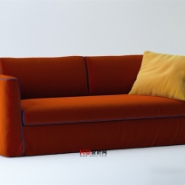 现代沙发单体3D模型-编号3999
