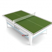 现代风格乒乓球台单体3D模型-编号3721