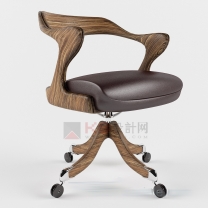 现代个性办公椅3D模型下载