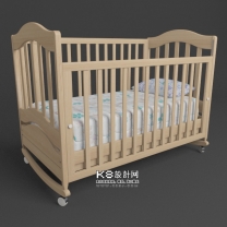 儿童床单体3dmax模型-编号15495