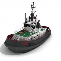 轮船单体3D模型-编号3195