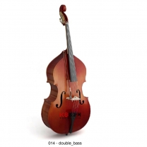 现代风格大提琴单体3D模型-编号3492