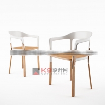 钢木咖啡椅西餐厅餐椅