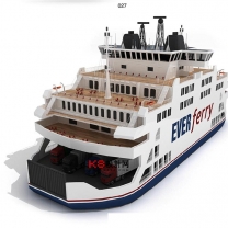 轮船单体3D模型-编号3196