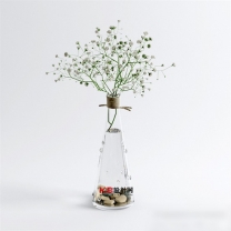 桌面花卉盆栽组合单体3D模型-编号4100