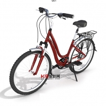 自行车单体3D模型-编号3185