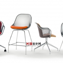 现代风格办公椅单体3D模型-编号2549