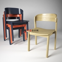 现代简约实木椅