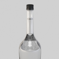 酒瓶单体3D模型-编号5072