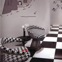 后现代风格椅子组合单体3D模型-编号2510