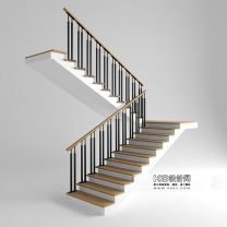 扶梯单体3dmax模型-编号15418