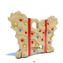 儿童玩具攀岩器材组合单体3D模型-编号2917