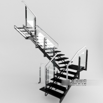 扶梯单体3dmax模型-编号15409