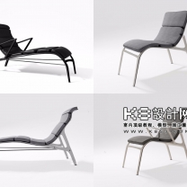 意大利 Alias—现代躺椅3d模型B127